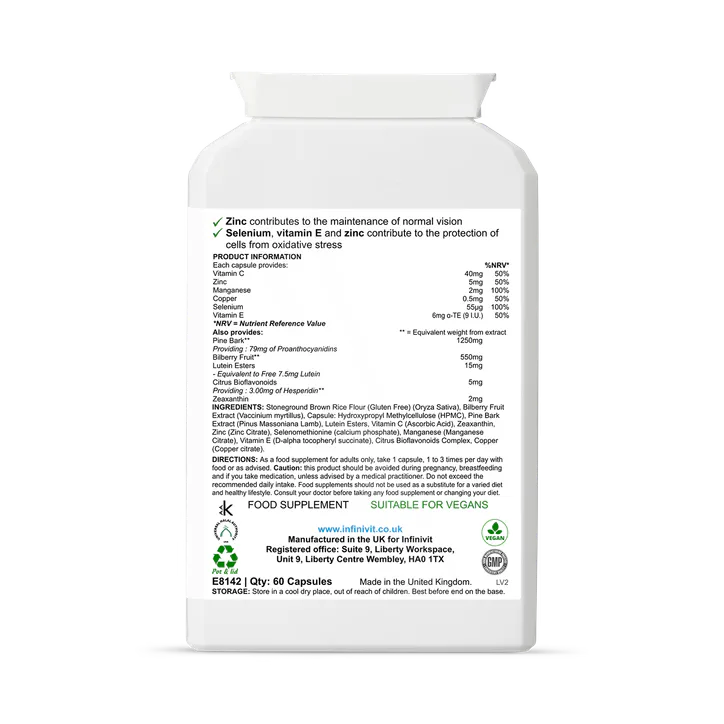 InfiniVit VisioPrime 60 Capsules detail 2