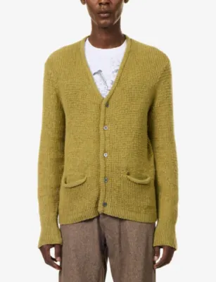 BASKETCASE Wretch V-Neck Knitted Cardigan detail 3