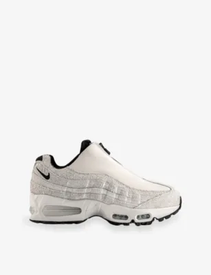 For Him Air Max 95 Zip Woven Trainers - 9.5 in PHANTOM BLACK LIGHT CRIM – Mens | Trainers | Lace up trainers