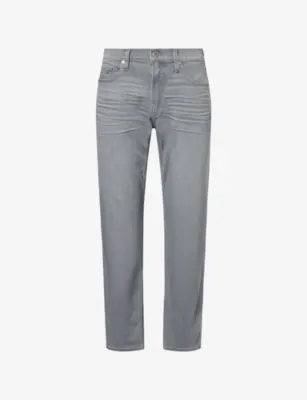 PAIGE Federal Slim-Straight Stretch Denim Jeans