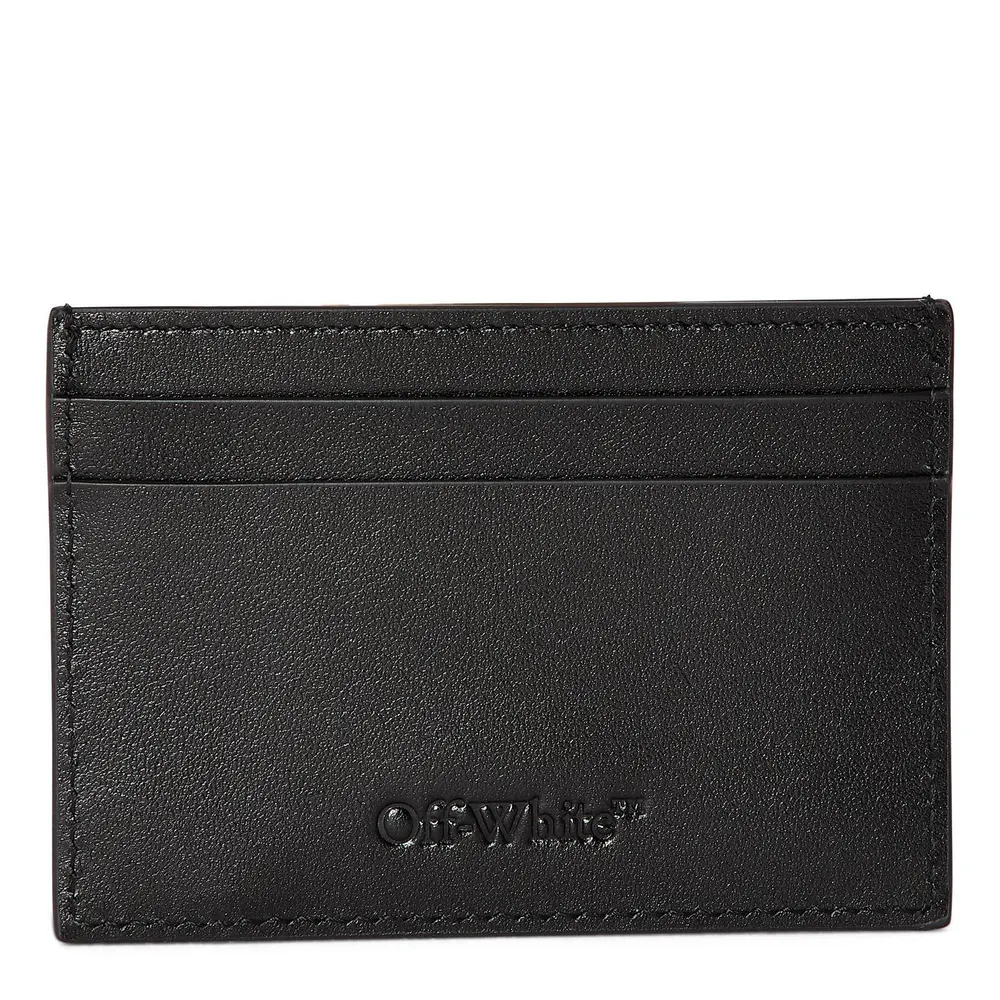 Off White Men's Card Holder in Black 1001, additional product view 2