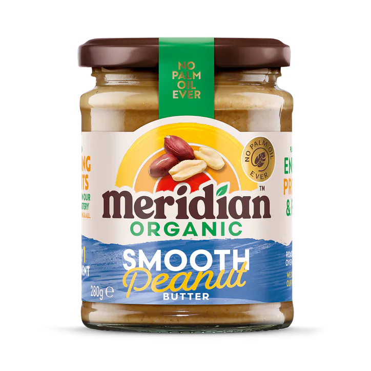 Meridian Organic Peanut Butter Smooth 280g