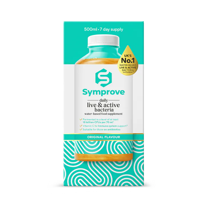 Symprove Daily Live & Active Bacteria Original Flavour Water Based Food Supplement 500ml, additional product view 2