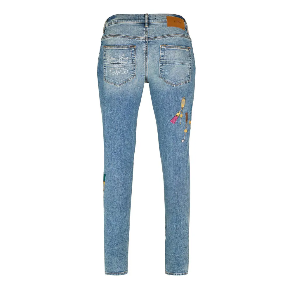 Amiri Men's Skinny Jeans detail 2