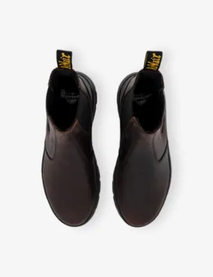 DR. MARTENS Embury Leather Chelsea Boots - EUR 40 / 6 UK MEN in GAUCHO CRAZYHORSE, additional product view 2