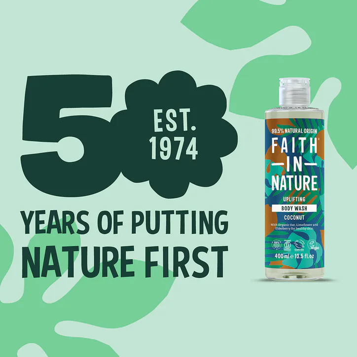 Faith in Nature Body Wash Coconut 400ml detail 2