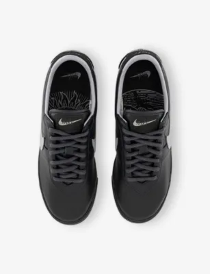 For Him Astrograbber Leather Trainers - 5 in OFF NOIR CEMENT GREY, additional product view 2
