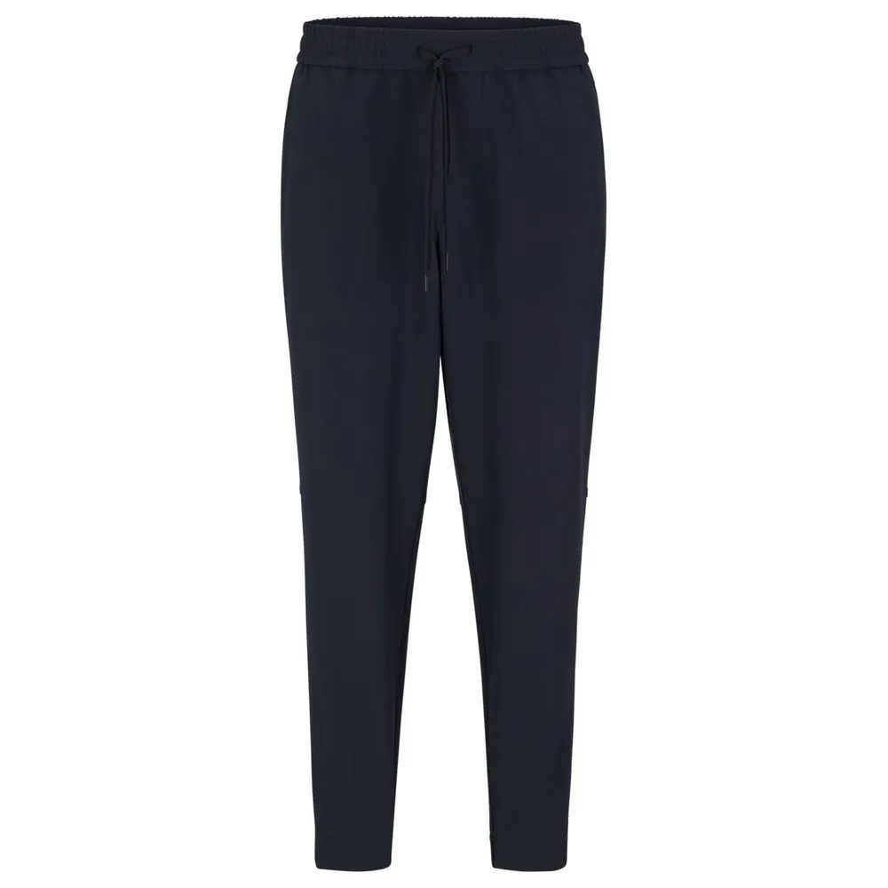 Boss Men's HBG Flex Trouser, Unrestricted Movement in Dk Blue 402 – Clothing