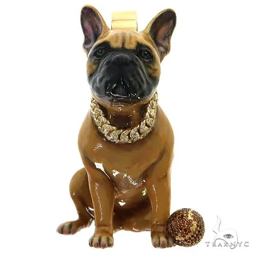 RINA - For Him CUSTOM Custom Made 3D French Bulldog Pendant 67600 in Rose Gold – Pendant