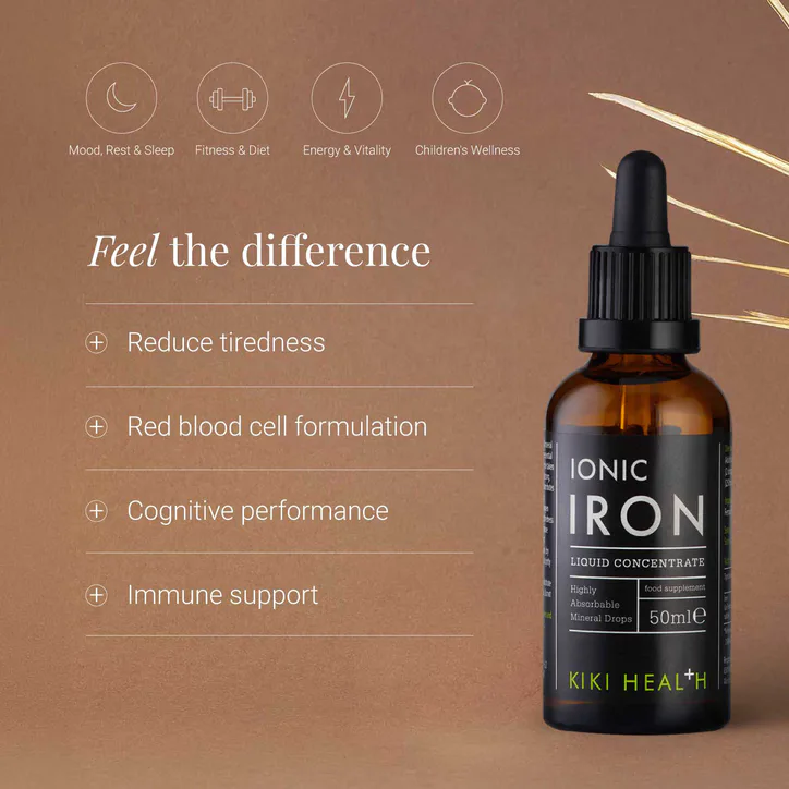 KIKI HEALTH Ionic Iron Liquid Concentrate - 50ml detail 2