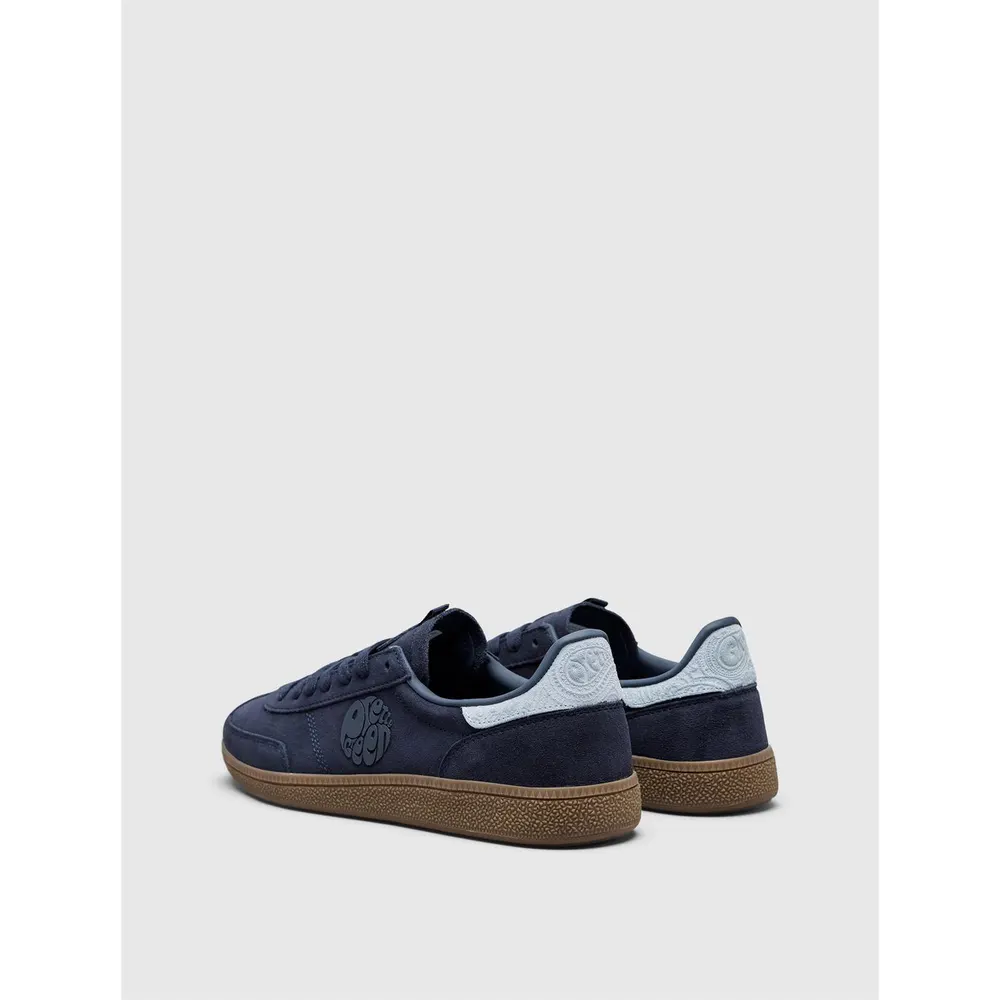 Pretty Green Men's Ramblas Suede Low-Top Trainers detail 3