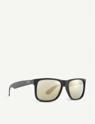 RAY-BAN RB4165 Justin rectangular sunglasses detail 3