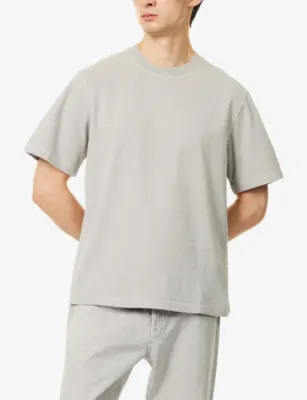 AGOLDE Asha Mock-Neck Cotton-T-Shirt detail 3