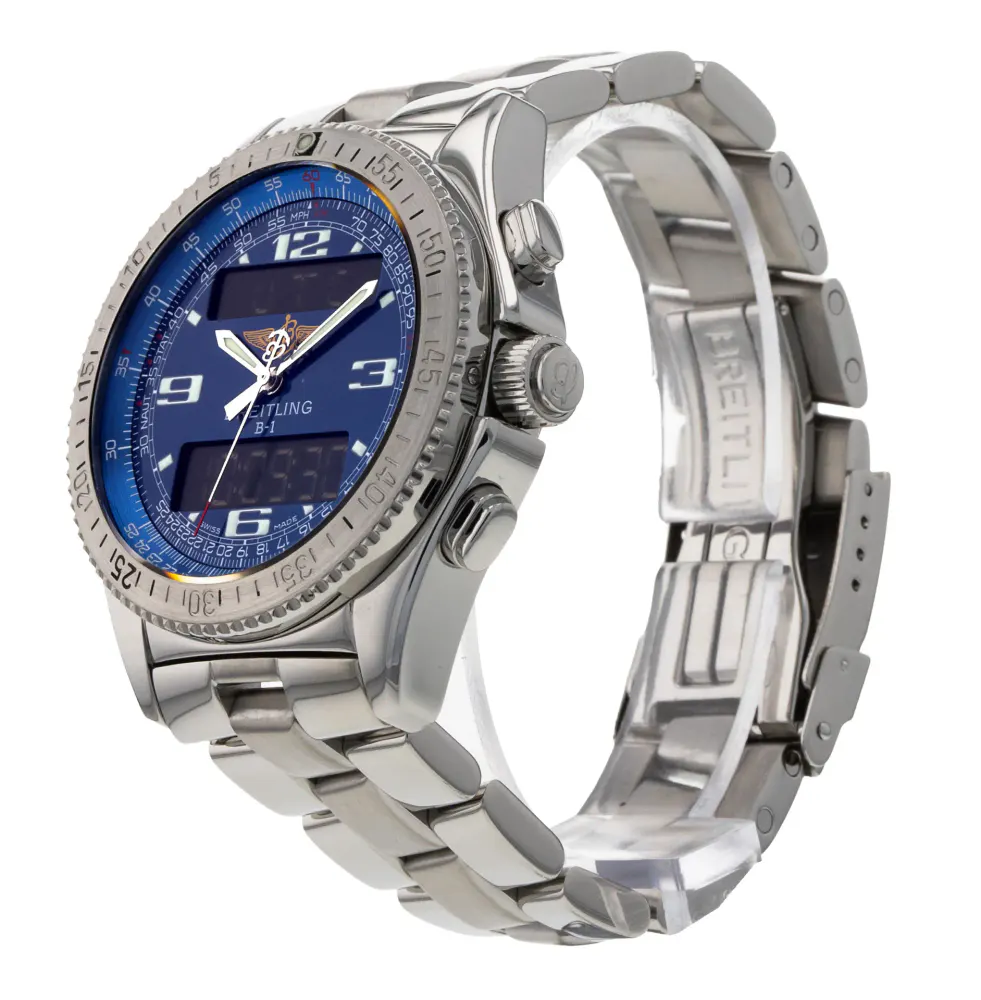Breitling B1 A68362 — 2003 — Very good in Blue Quarter Arabic, additional product view 2