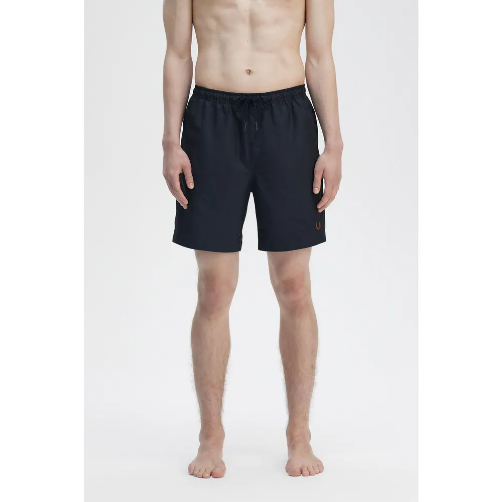 Fred Perry Classic Swim Shorts in Navy Y31 – Clothing