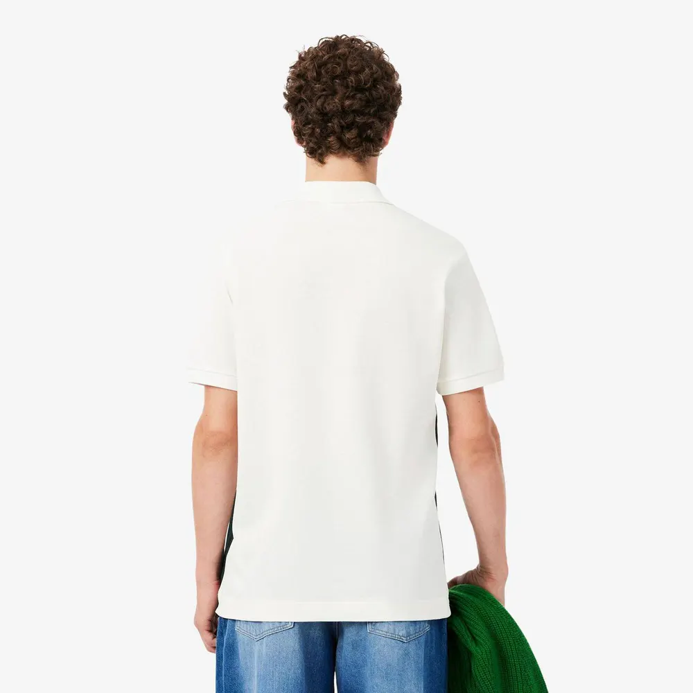 Lacoste Men's Cotton Short-Sleeve Polo detail 3