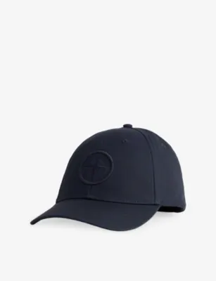 STONE ISLAND Brand-Embroidered Cotton Baseball Cap