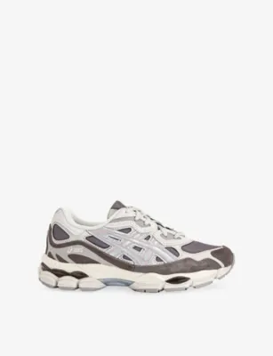 ASICS Gel-NYC Mesh And Suede Trainers - EUR 42.5 / 8.5 UK MEN in COCOA POWDER PURE SI – Mens | Trainers | Lace up trainers