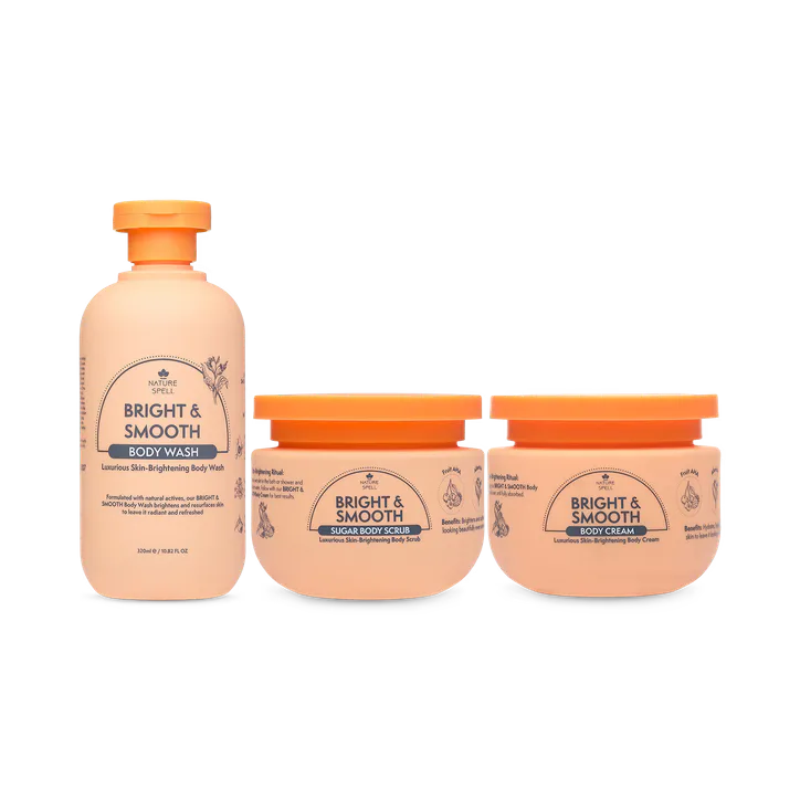 Nature Spell BRIGHT & SMOOTH BODYCARE SET