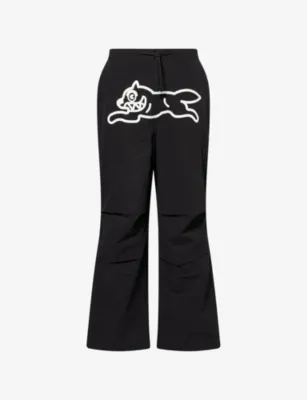 ICECREAM Running Dog Cotton Parachute Trousers