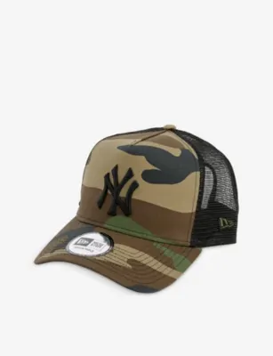 NEW ERA TRUCKER New York Yankees camouflage cotton and mesh cap