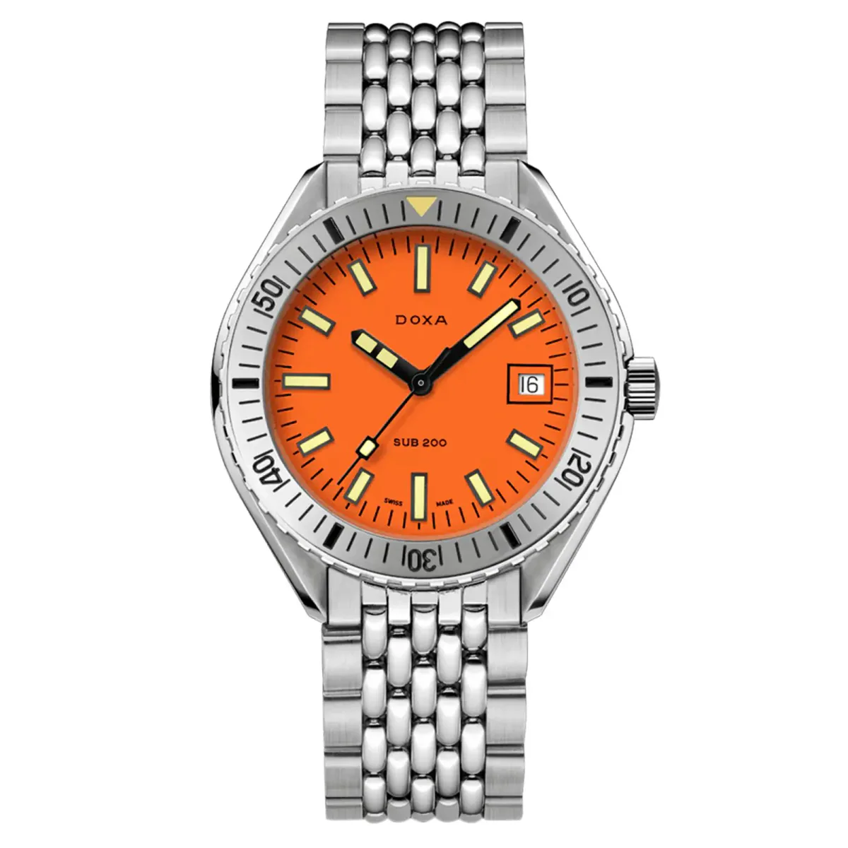 DOXA Sub 200 Professional 42mm Mens Watch Orange