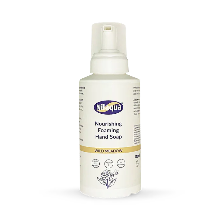 Nilaqua Wild Meadow Luxury Foaming Hand Wash with Vitamin-e 500ml