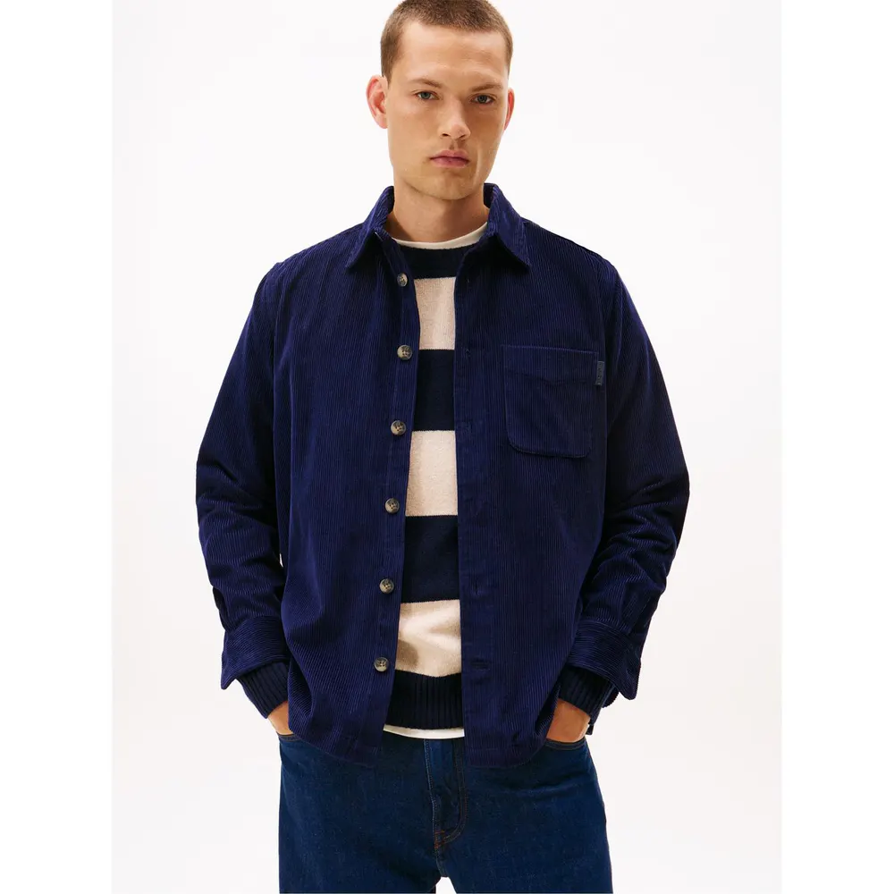 Tommy Hilfiger Men's Cord Overshirt detail 2