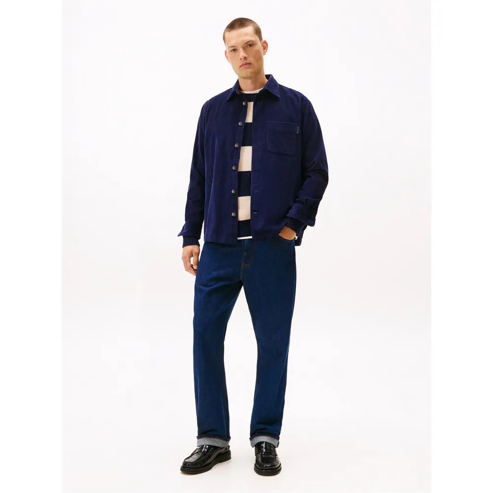 Tommy Hilfiger Men's Cord Overshirt detail 3