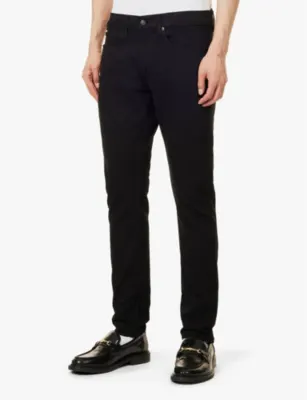POLO RALPH LAUREN Logo-embroidered slim-leg stretch-denim jeans - 29/32 detail 3