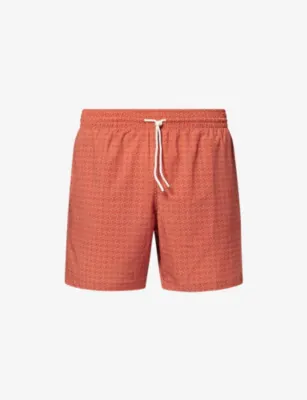 DEREK ROSE London Roundabout Printed Swim Shorts