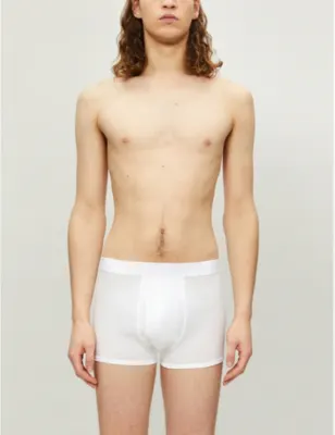 SUNSPEL Q82 regular-fit cotton trunks