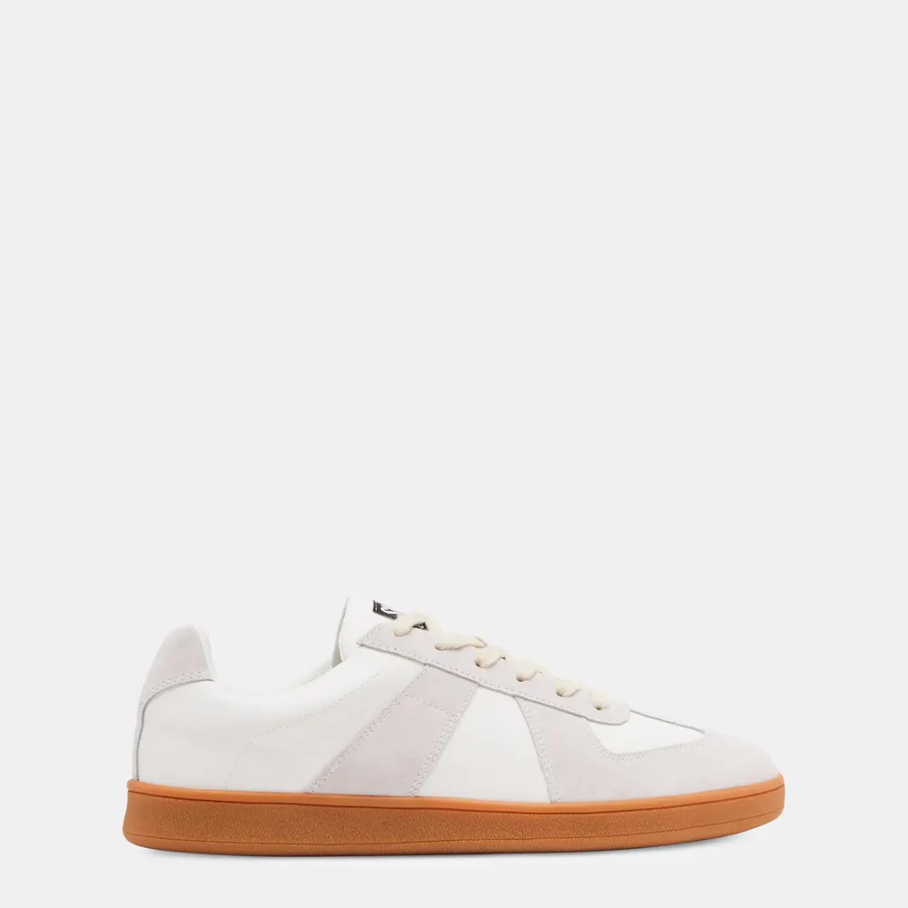 Steve Madden Men's Waltor Court Low-Top Trainers in White – Footwear