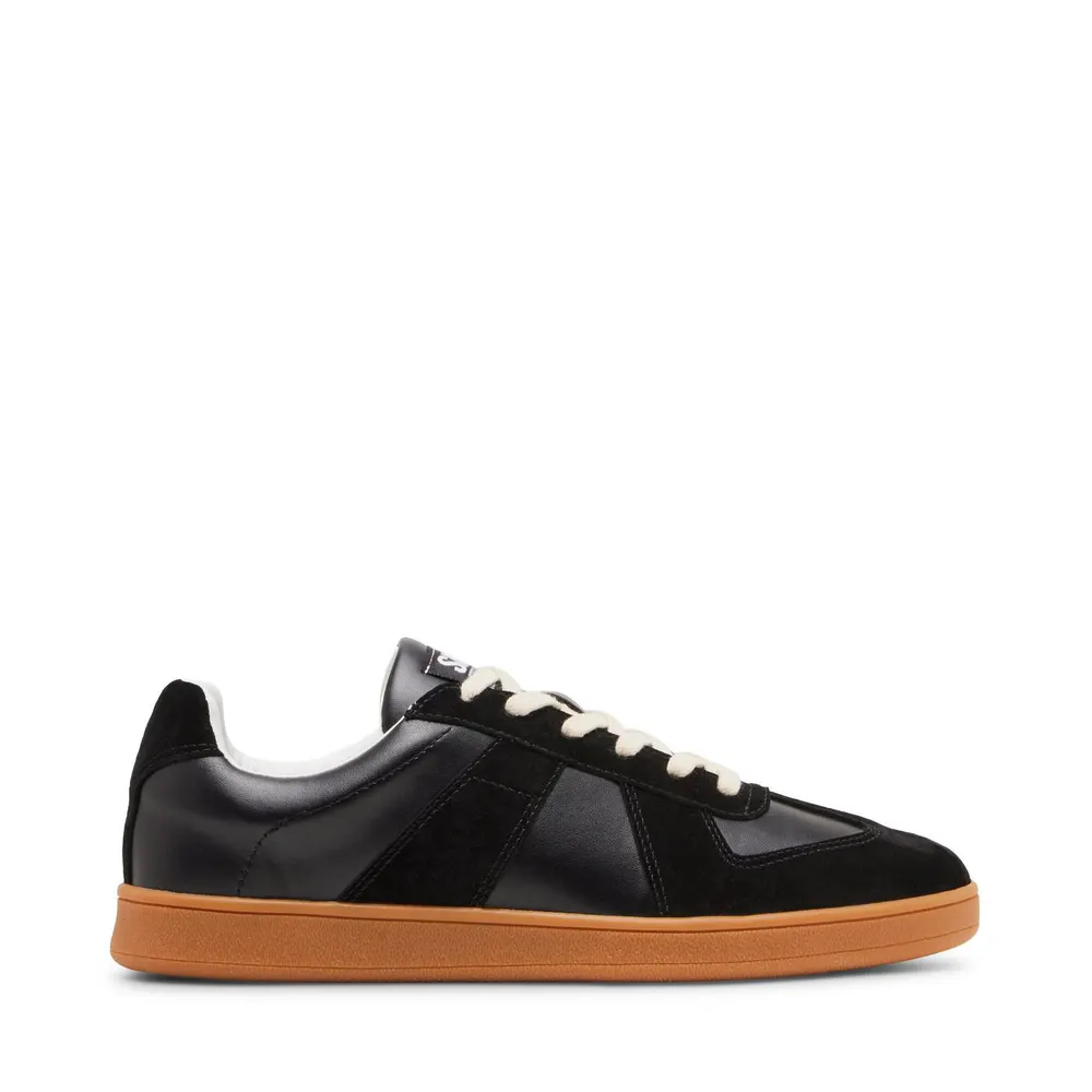 Steve Madden Men's Waltor Court Low-Top Trainers in Black – Footwear
