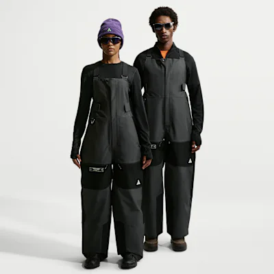 Nike ACG 'Mystery Lights' Storm-FIT ADV Bibs - Anthracite/Anthracite/Black/Anthracite in Anthracite/Anthracite/Black/Anthracite – Nike men's and unisex