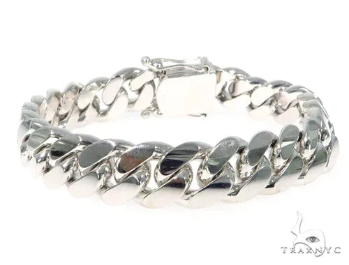 JALGAS - JOE RODEO CHAINS 14k Cuban Gold Bracelet 49061 in White – Bracelet