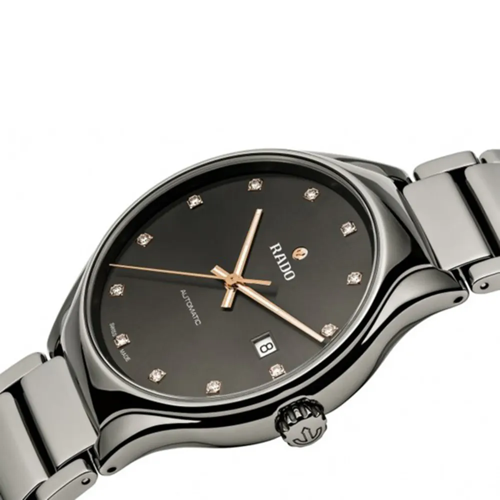 Rado True 40mm Unisex Watch in Grey, additional product view 2