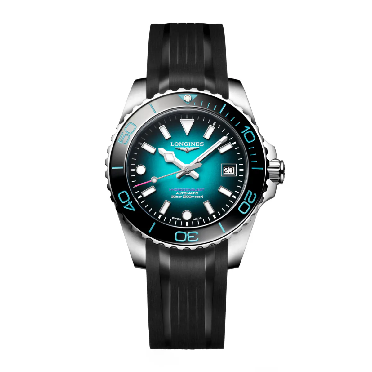 Longines HydroConquest 2026 CommonWealth Games Limited Edition 39mm Mens Watch Teal