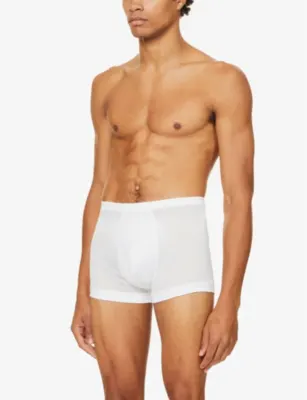 ZIMMERLI Slim-fit stretch-cotton trunks detail 3