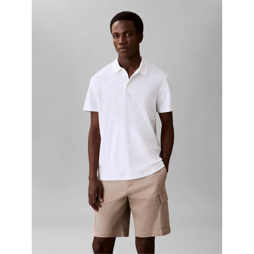 Calvin Klein Men's Short Sleeve Polo Shirt detail 3