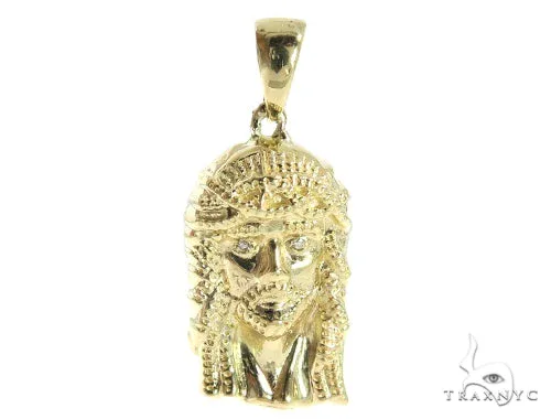 RINA - For Him FACTORY Jesus Diamond Pendant 49418 in Rose Gold – Pendant