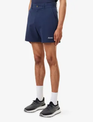 MALBON Ripley Coolcore Woven Shorts in NAVY, additional product view 3