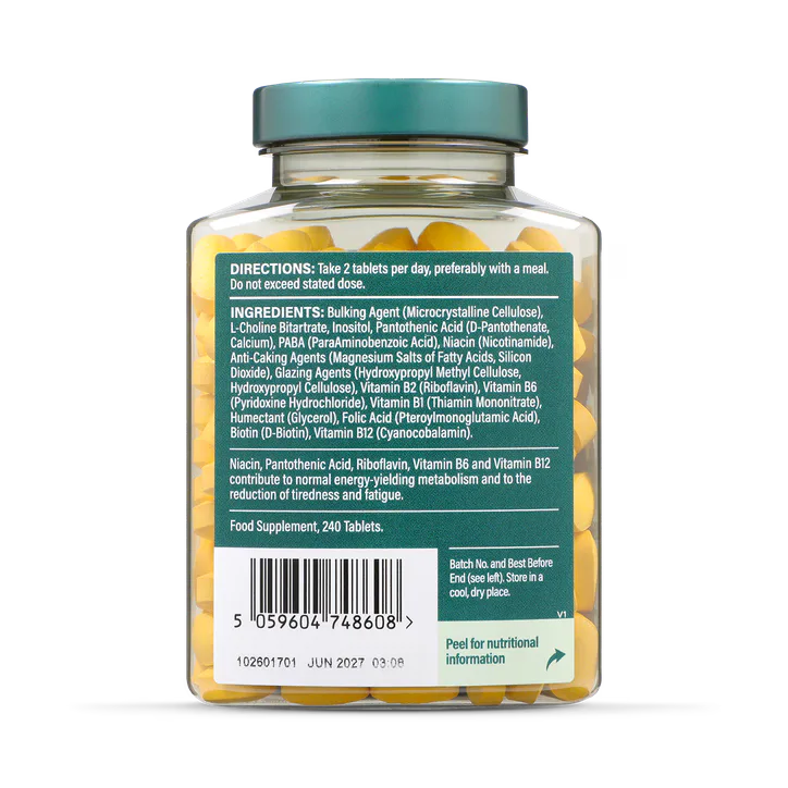 For Him High Strength Complete Vit B Complex 240 Tablets detail 3