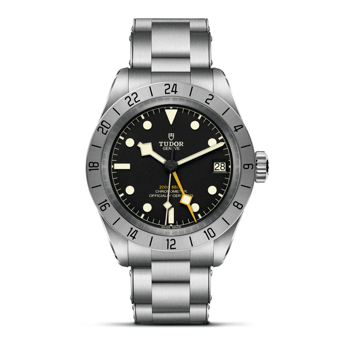 Tudor Black Bay Pro 39mm Steel Case Riveted Steel Bracelet
