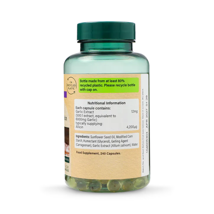 For Him High Strength Garlic 6000mg 240 Capsules detail 2