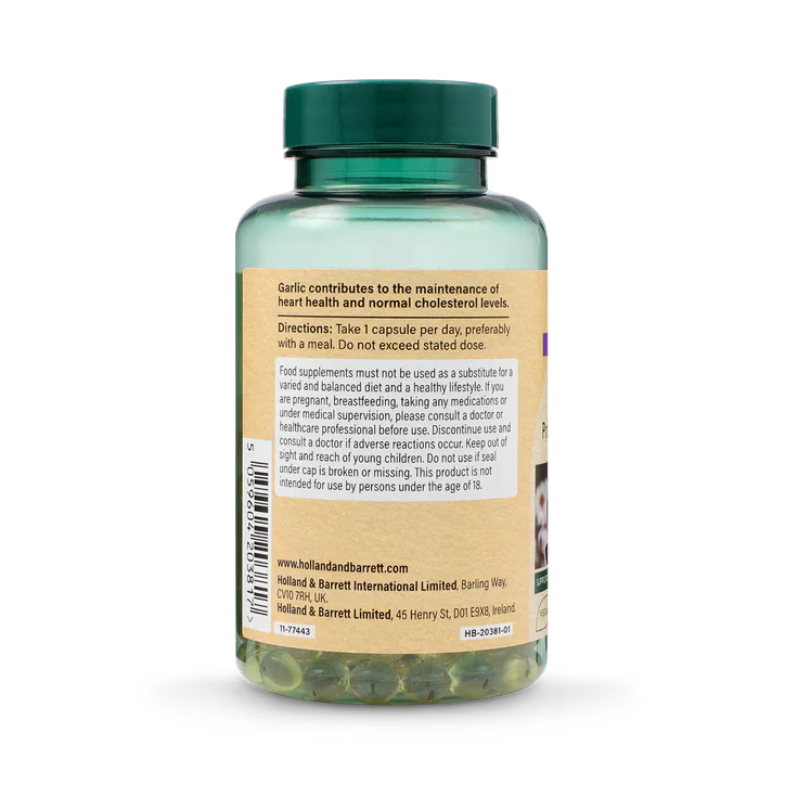For Him High Strength Garlic 6000mg 240 Capsules detail 3