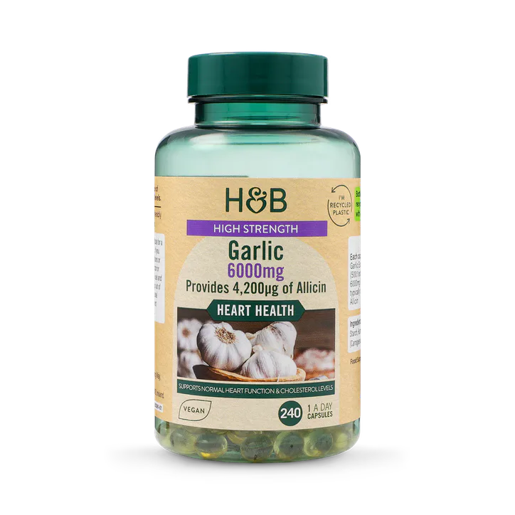 For Him High Strength Garlic 6000mg 240 Capsules