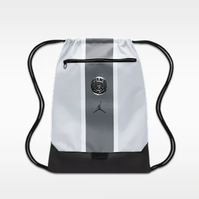Nike Paris Saint Germain Jordan Academy Gymsack - Pure Platinum/Pure Platinum in Pure Platinum/Pure Platinum – Nike men's and unisex