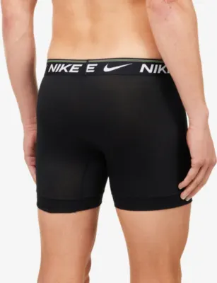 NIKE Dri-FIT Ultra Comfort Pack of Three Jersey Boxer Briefs detail 3