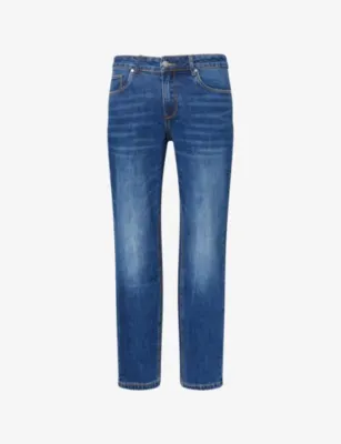 ARNE Relaxed-Fit Straight-Leg Denim Jeans
